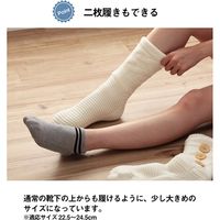 イケヒコ・コーポレーション SOX-206 NV 22.5~24.5cm 1260120191505 1足（直送品）