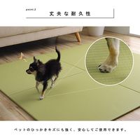 イケヒコ トリム 置き畳 700×700mm ブラック 1111520030409 1セット(4枚入)（直送品）