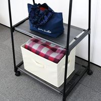 トレードワン シンプルハンガーラック2段 30693 1セット(5個)（直送品）