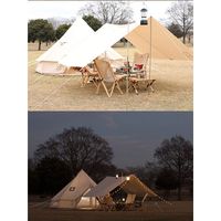 S'more（スモア） タープテント ポリコットン Tarppi R-400 撥水加工 UVカット 抗菌 収納バッグ付き 1個（直送品）