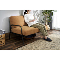 アイリスオーヤマ 2人掛けコーデュロイソファ ライトブラウン SFCS-120 1台（直送品）