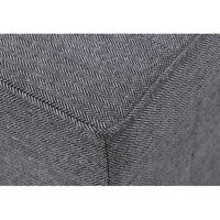 不二貿易 ディノ トランクベンチ ヘリンボーン 幅760×奥行380×高さ400mm グレー 85888 1セット(2台入)（直送品）