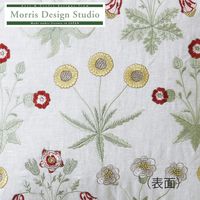 クッションカバー LL1737 45×45cm BE モリスデザインスタジオ LL1737_08BE 1個 川島織物セルコン（直送品）