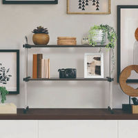 田窪工業所 モクメタル置き棚 2段 幅55cm MPP2-55 1個（直送品）