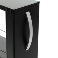 田窪工業所 トールワゴンハイタイプ幅10cmブラック NWH-100K 1個（直送品）