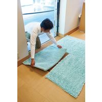 山崎産業 業務用バスマットMUS BL(ブルー) F-239-BL 1箱(1個)