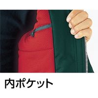 Asahicho（旭蝶繊維） 68600 ブルゾン グリーン M 1枚（直送品）