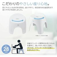 アスベル Emeal 風呂イス 28グレー 5302 1セット（4個）