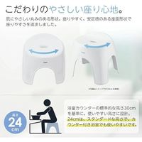 アスベル Emeal 風呂イス 24ブルー 5301 1セット(5個)（直送品）