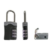 【南京錠】 和気産業 非常解錠キー付き可変錠 IBー112 3段 IB-112 1個