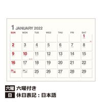 エトランジェ・ディ・コスタリカ 【2022年版】A5 卓上カレンダー CLT-A-01 1セット(2冊)（直送品）