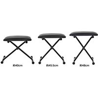 キョーリツコーポレーション ベンチ KB-4400/BK 1箱(3個入)（直送品）