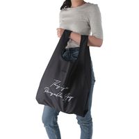 エコバッグ CHARCOAL GREY 70882 1セット（6個入） 不二貿易（直送品）