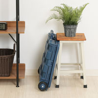 不二貿易 フォールディングキャリーカート L 蓋付き NV 86441 1個