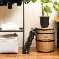 不二貿易 フォールディングキャリーカート ST05 BK 86109 1個