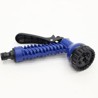 ホースマジック 7種類の散水ノズル付 5ｍ(最大15m)　2セット ヒロ・コーポレーション（直送品）