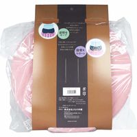 iiもの本舗 高反発 だから沈みにくい もっちり円座クッション ピンク 1個入×2セット（直送品）