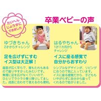 リッチェル ポッティス イス型おまるK ホワイト 1個入×2セット（直送品）