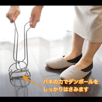 はさんで運べるダンボールストッカー シルバー DS-S 1セット（3個：1個×3） ケミカルジャパン