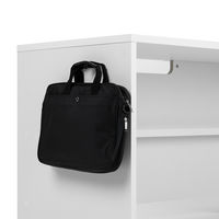 【アウトレット】【軒先渡し】アスプルンド 木製デスク 平机 幅1200×奥行600×高さ720mm ホワイト オフィス テレワーク 280080 1台（直送品）