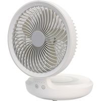 エスケイジャパン 充電式扇風機（折り畳み式）SJM-E808　1台（直送品）