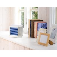 エスケイジャパン ミニ冷風扇（マイコン式）SKJ-VT07R(W)　1台（直送品）