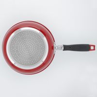 ベストコ IH 深型フライパン 20cm レッド ND-9452 ウォックパン モデルナ 4975970254967 1個