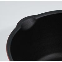 ベストコ IH 抗菌 超深型 フライパン 20cm レッド ブラック ND-3161 パスト ヴォーナ 4975970258330 1個（直送品）