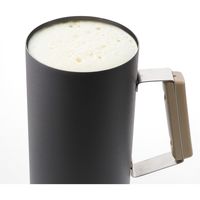 ベストコ 缶ホルダー タンブラー 保冷 ジョッキ ビール 740ml ブラック NQ-0010 HOLD CUP パール金属（直送品）