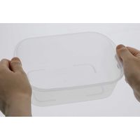 ベストコ 抗菌 抗ウイルス 電子レンジ 保存 容器 蒸気弁付き 洗いやすい MA-3215 ホワイト 900ml（直送品）