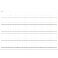 コクヨ キャンパスノート ハーフサイズ B6 A罫ドット入り 30枚 ノ-293AT 1冊