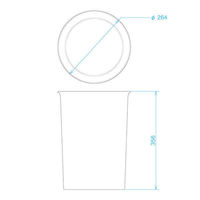 岩崎工業 くず入れ 13.5L ゴミ箱 ブラック 1個（わけあり品）