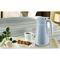 enjoy 保温・保冷ガラス製ポット リフレッシィ ブルー ATREJRIF-BL 1個（直送品）