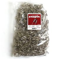 マーゼンプロダクツ スナッピン 安全ピン シルバー 44mm AC114-4-500 500本入×1パック