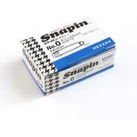 マーゼンプロダクツ スナッピン 安全ピン キリンス仕上げ ゴールド 24mm AE410-0 1セット(100本×10パック)