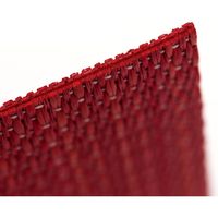 シンメ い草のコースター プリント柄[赤/家紋3] 5個セット F01-13-05000-5SET 1個（直送品）