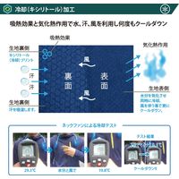 SOPIC BUGOFF アイスフーディキッズ(虫よけ・冷却・UV) カモフラブルー BO2002ーG 1枚（直送品）