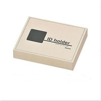 レイメイ藤井　合皮製IDホルダー（ストラップ付）　ブルー（わけあり品）