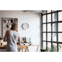 タカタレムノス エキ クロック ホワイト TIL16-01 WH 1個