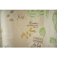 スミノエ ムーミン 遮光カーテン ムーミン谷の地図 100×178cm アイボリー 4549781277332 1枚