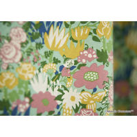 スミノエ MOOMIN ムーミン 遮光カーテン コバナ 1000×2000mm グリーン 1枚（直送品）