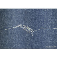 スミノエ ムーミン 遮光カーテン デニムボーダー 100×178cm ブルー 4549781277486 1枚