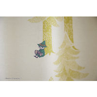 スミノエ ムーミン 遮光カーテン プート 100×135cm イエロー 4549781277509 1枚