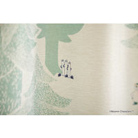 スミノエ ムーミン 遮光カーテン プート 100×200cm ライトブルーグリーン 4549781277554 1枚