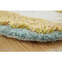 スミノエ ムーミン フラッフィームーミン マット 45×65cm ブルー 4549781277738 1枚