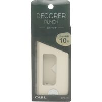 カール事務器 デコレ・パンチ DPN-35-I 5個