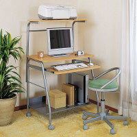 サンワサプライ パソコンデスク 幅750×奥行528×高さ1100～1250mm HLN-75N 1台（直送品）