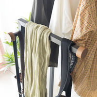 宮武製作所 ハンガーラック Paren（パレン） ブラック 幅600×奥行375×高さ1450mm 1台（直送品）