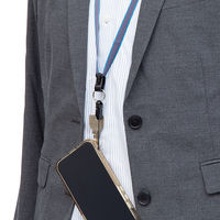 コクヨ 多機能吊り下げひも 青・グレー ナフ-L7-1 1セット（10本入）