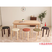 【軒先渡し】ヤマソロ パセリ スツール ファブリックブラック 1セット（5脚入）（直送品）